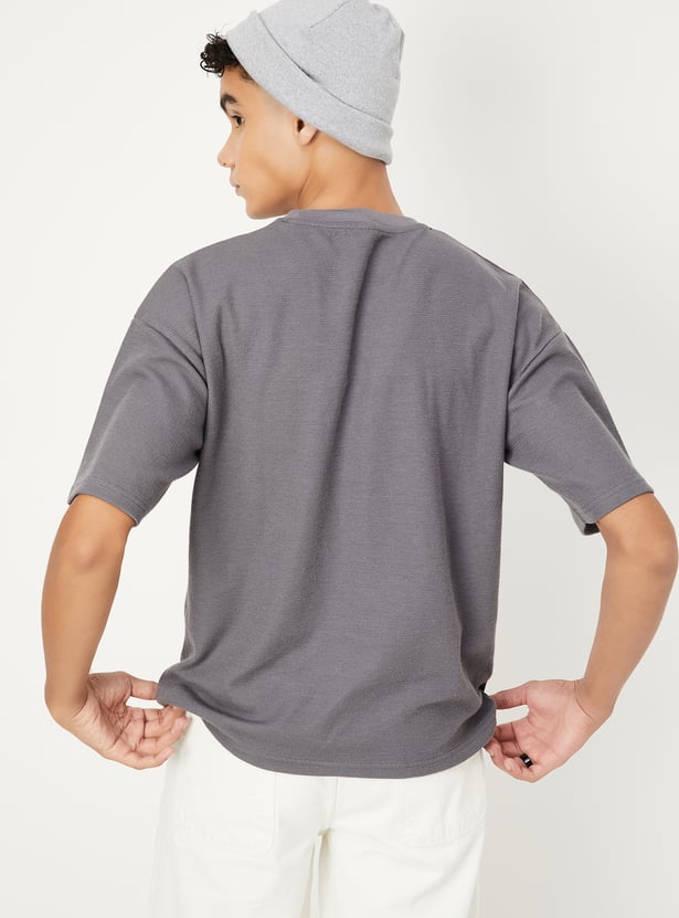 Boys Oversized Printed T-shirt