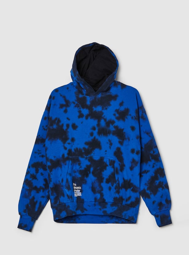 Boys Tie Dye Hooded Sweatshirt