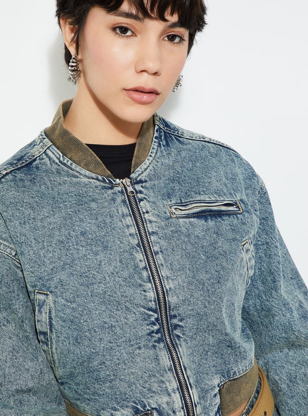 URB_N Washed Denim Jacket