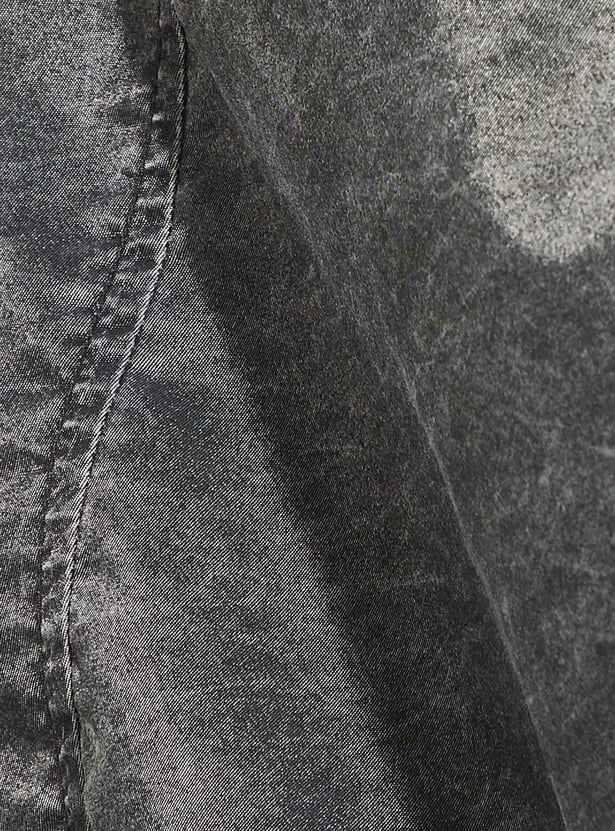 URB_N Washed Bomber Jacket