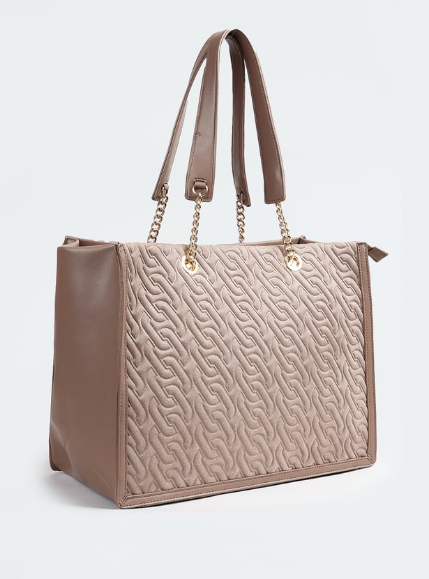 Women Embossed Handbag