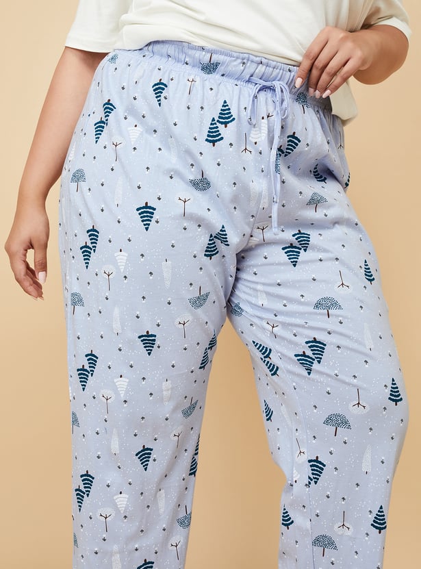 Women Christmas Printed Pyjamas