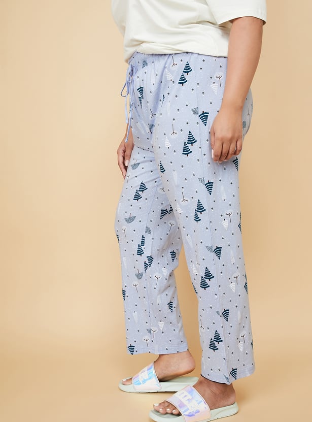 Women Christmas Printed Pyjamas