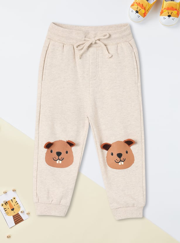 Boys Squirrel Print Joggers