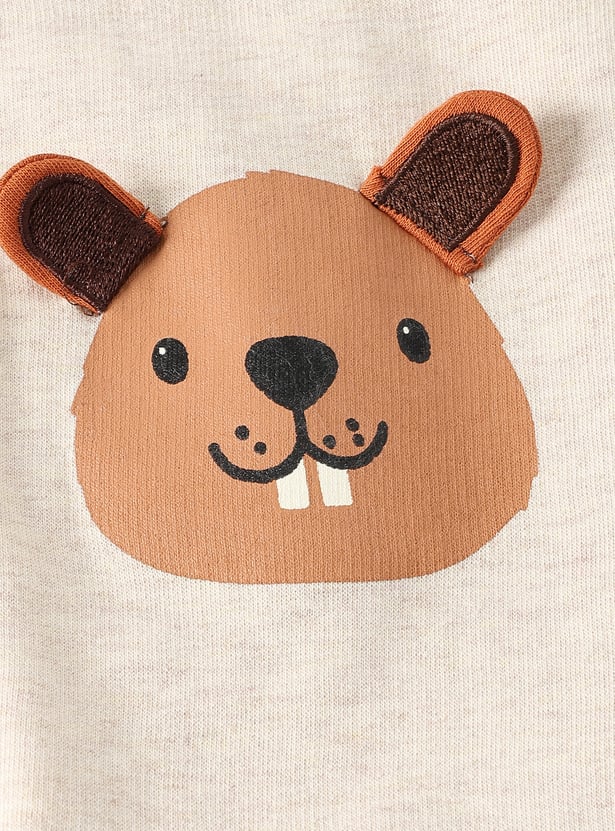 Boys Squirrel Print Joggers