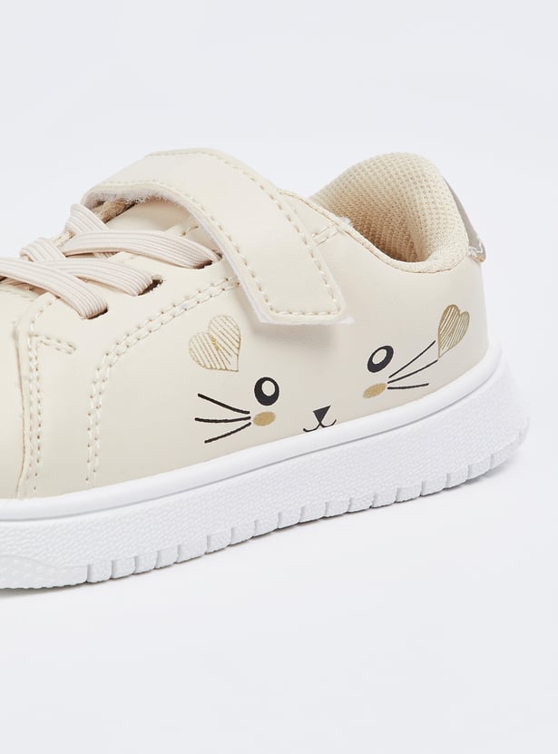 Girls Printed Sneakers