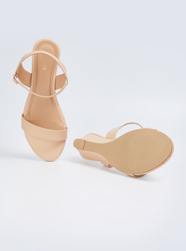 Women Ankle Strap Wedges