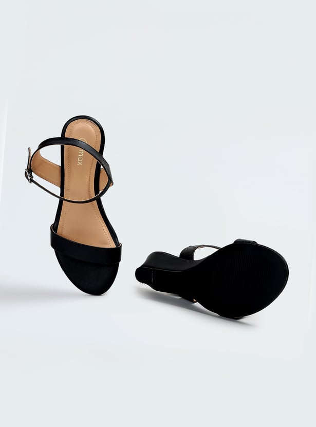 Women Ankle Strap Wedges