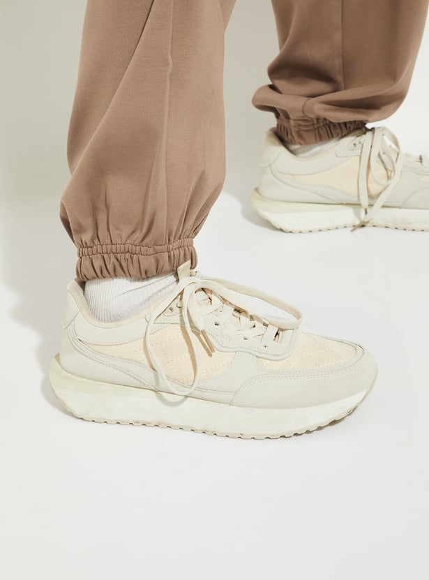 URB_N Women Solid Cargo Joggers