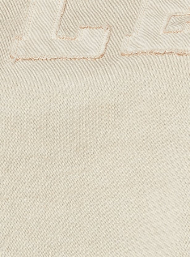 Women Embroidered Crop Boxy T-shirt