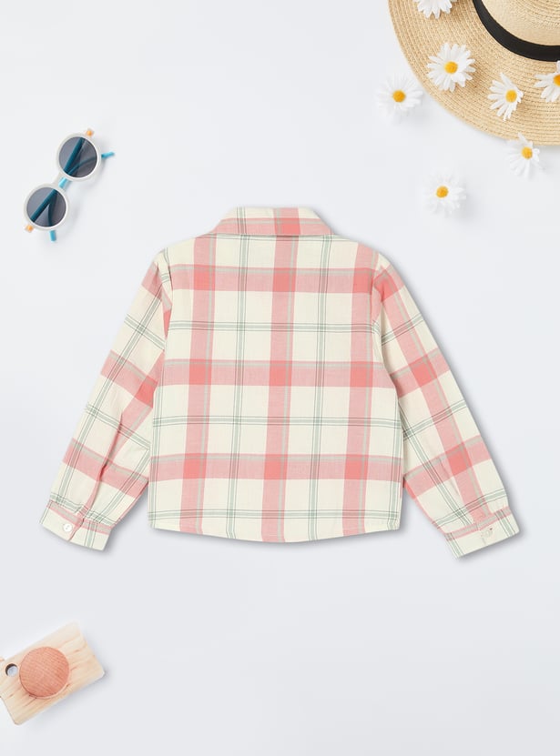 Girls Checked Shirt