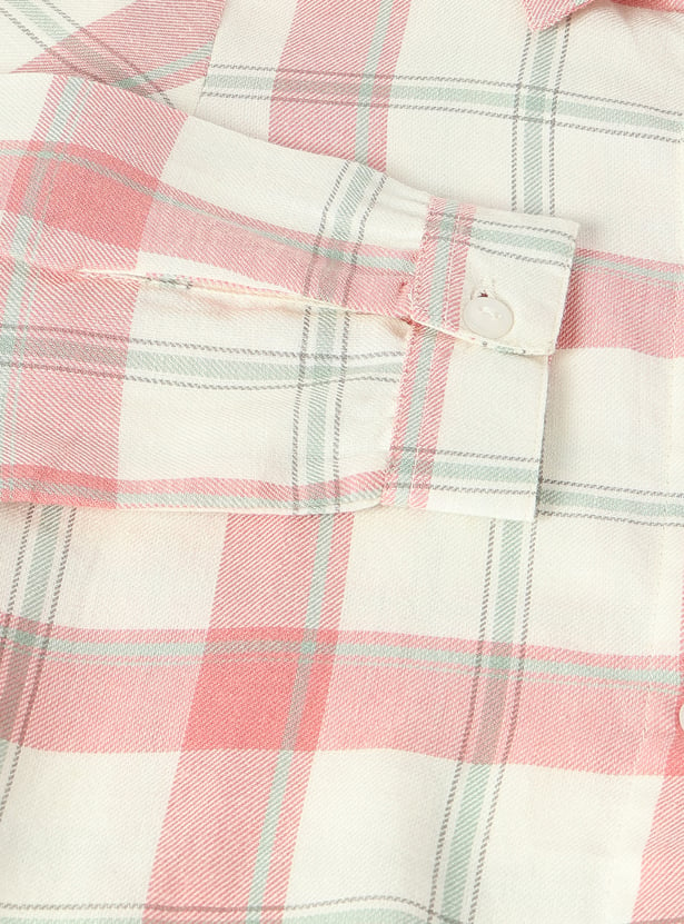 Girls Checked Shirt