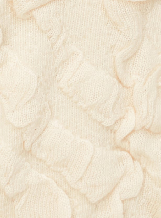 Women Pearl Embellished Cardigan