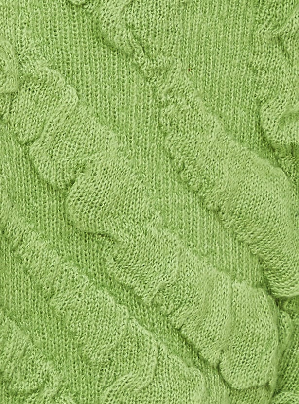 Women Pearl Embellished Cardigan