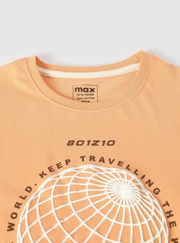 Boys Graphic Printed T-shirt