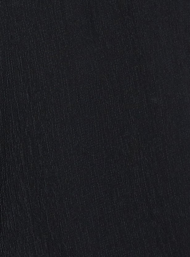 URB_N Men Textured Slim Fit Shirt