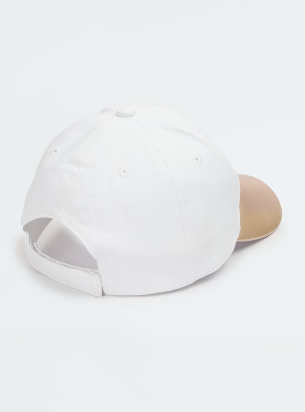 Girls Metallic Baseball Cap