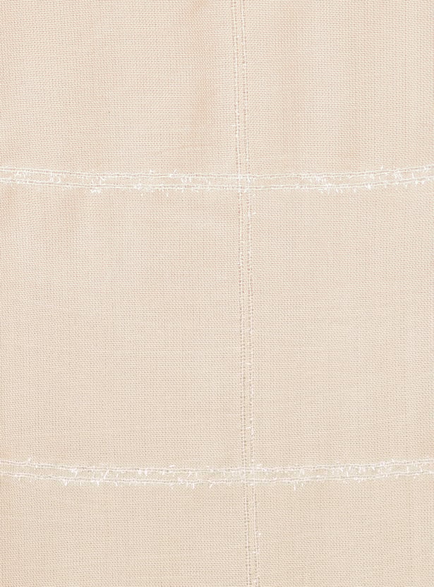 Women Checked Scarf