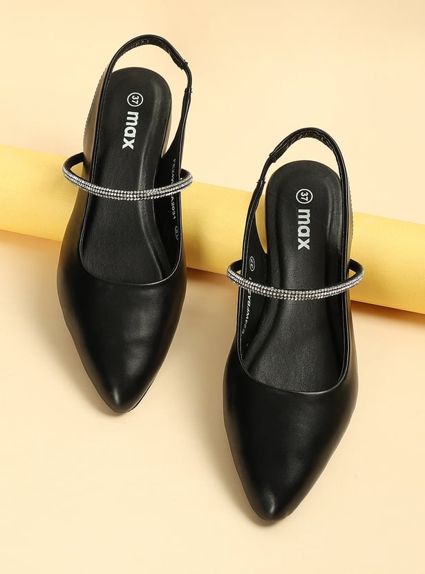 Women Embellished Mary Janes