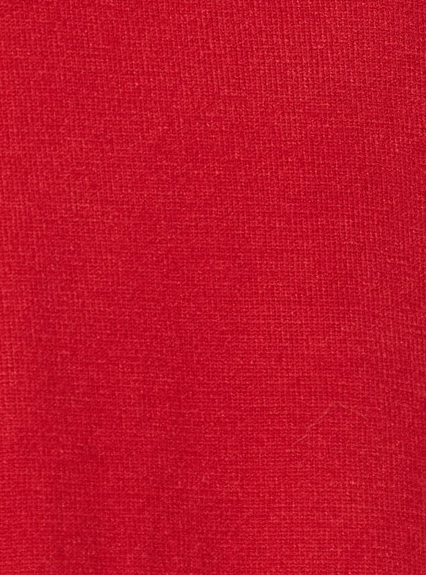 Women Knit Longline Sweater