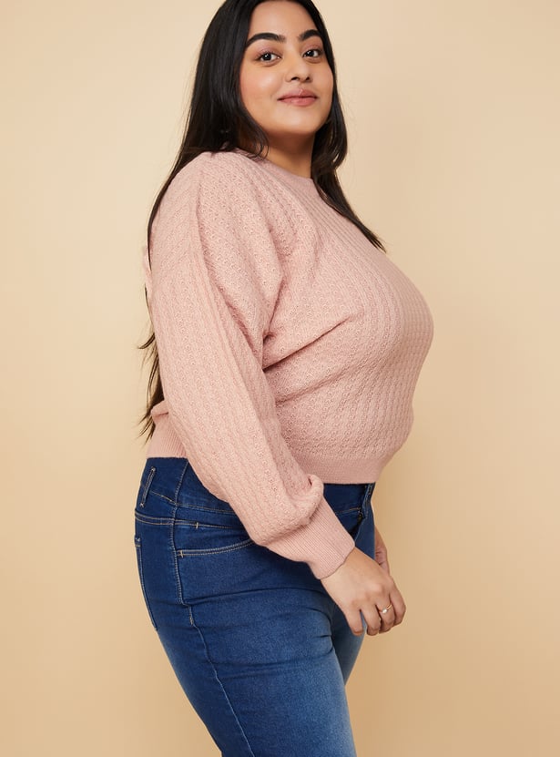 Women Cable Knit Sweater