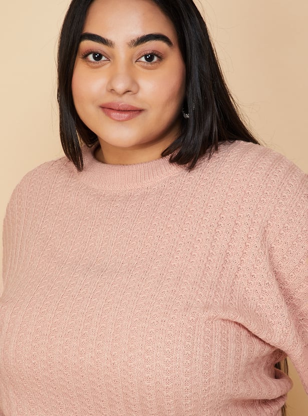 Women Cable Knit Sweater