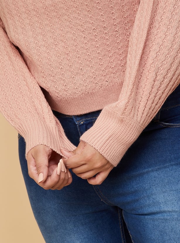 Women Cable Knit Sweater