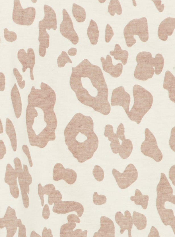 Women Abstract Printed T-shirt