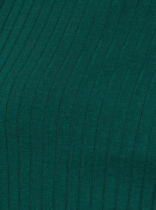 Women Ribbed T-shirt