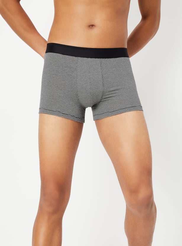 Men Assorted Trunks - Pack of 2