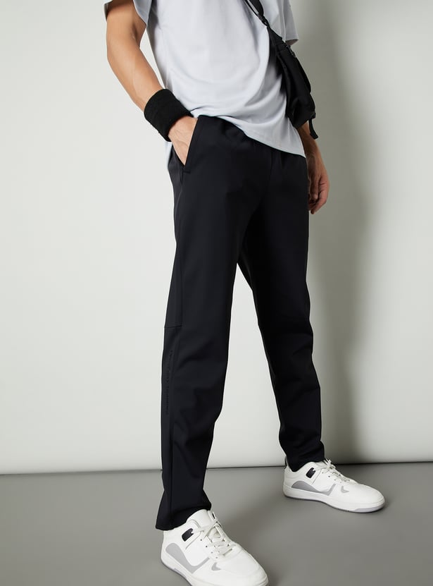 Men Solid Track Pants