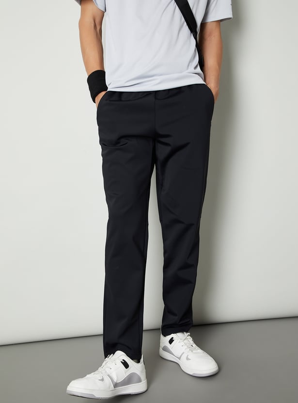 Men Solid Track Pants