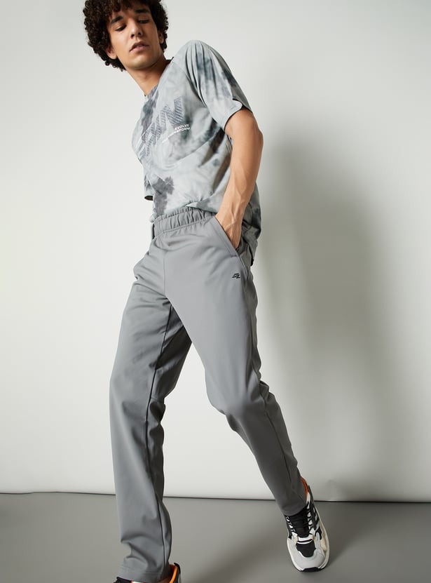 Men Solid Track Pants