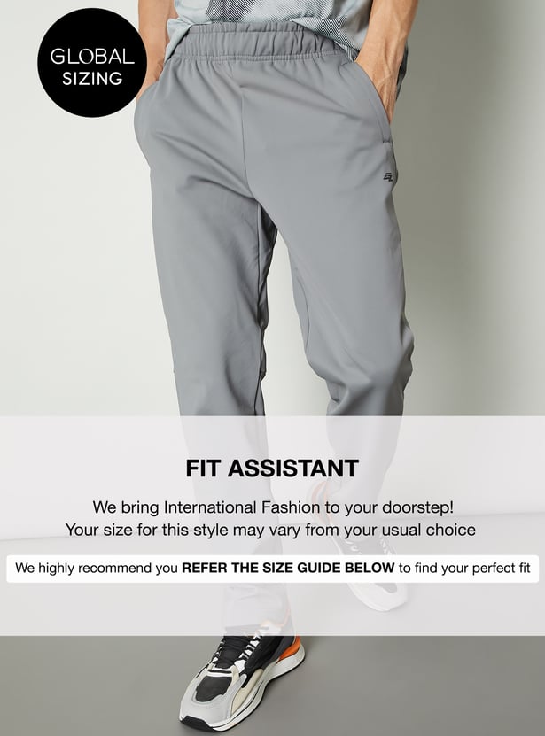 Men Solid Track Pants