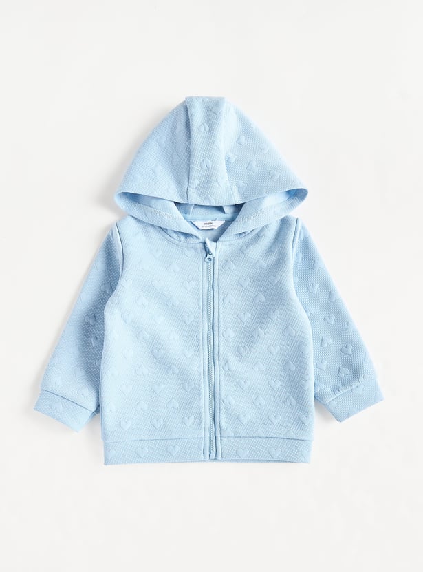 Girls Quilted Hooded Sleepwear Set