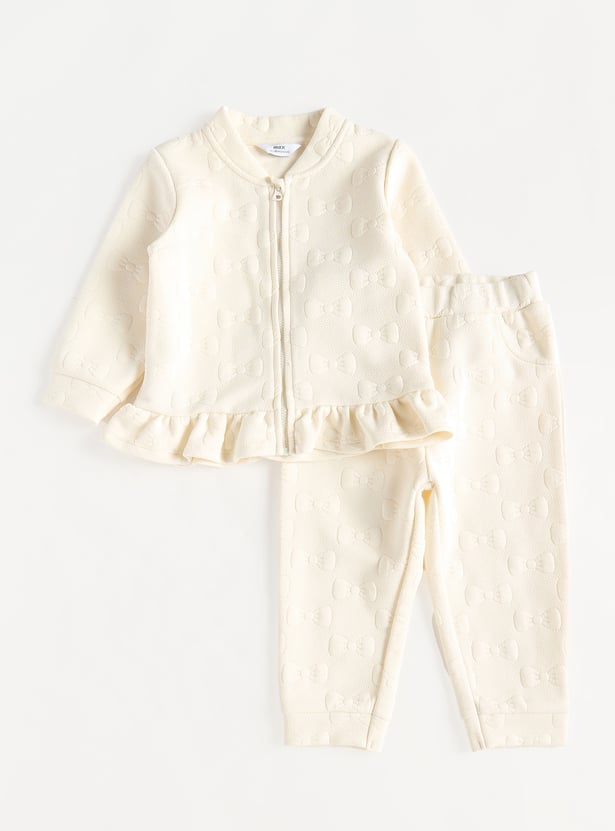 Girls Quilted Sleepwear Set