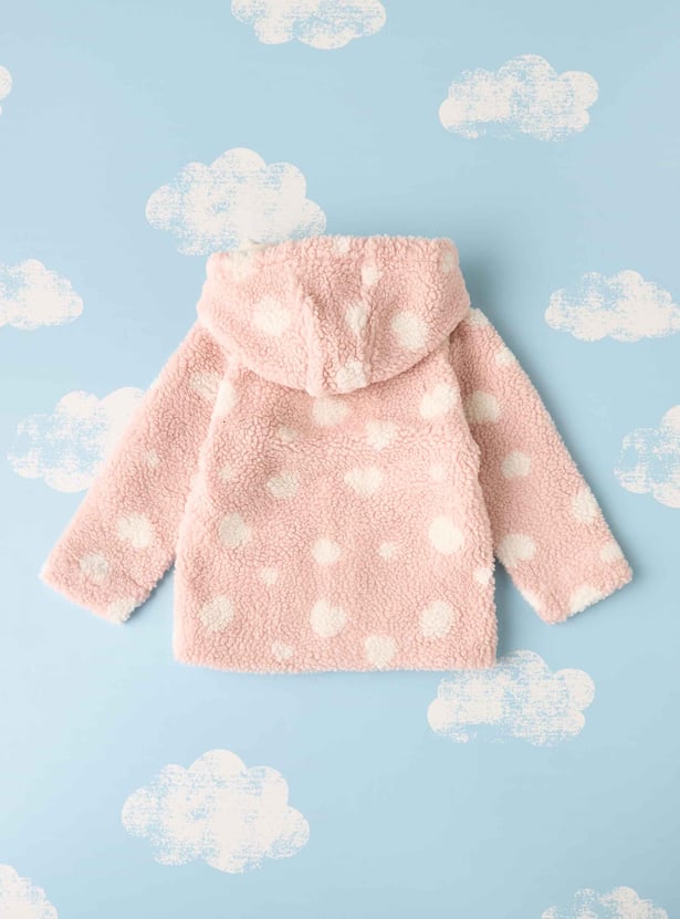 Girls Teddy Hooded Jacket