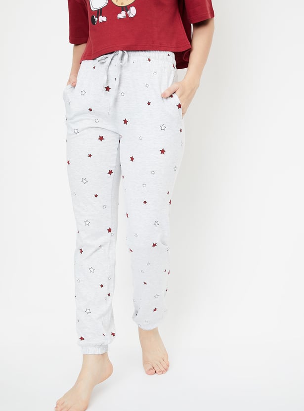 Women Printed PJ Set