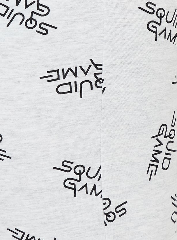 Women Squid Games Print PJ Set