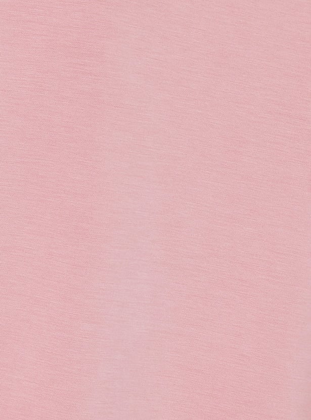 Women Boxy Fit Solid Sweatshirt