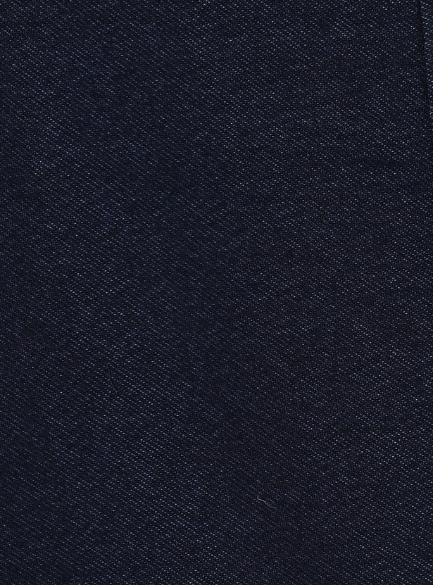 Girls Solid Slim Fit Jeans