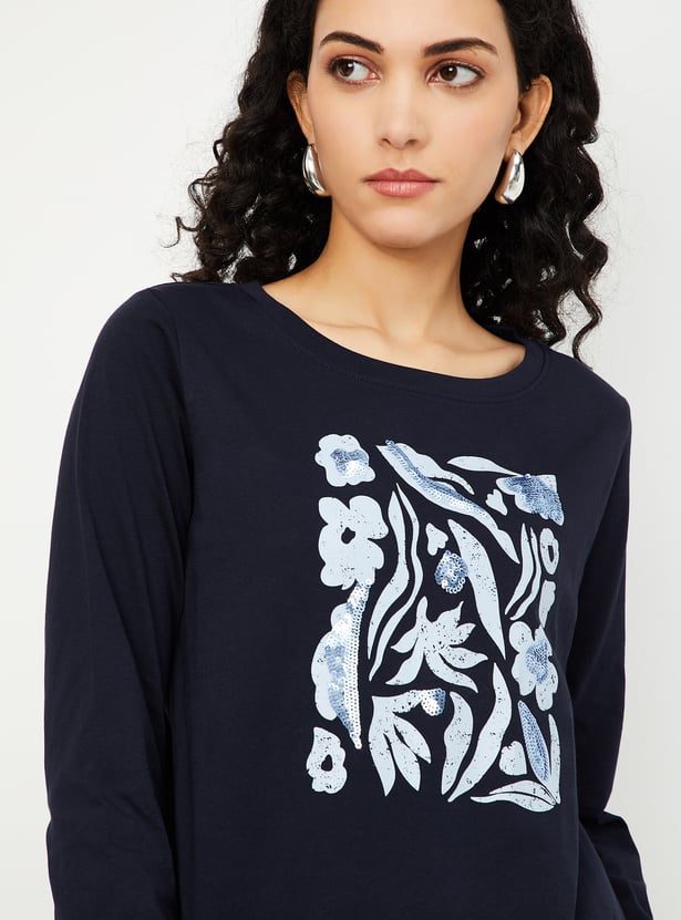 Top Dentelle Yuka - Taille 38 (M) - Multicolore En Coton/viscose - Manches Courtes - Neuf Avec étiquettes
