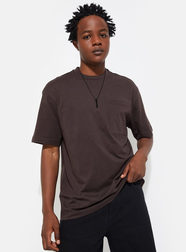 URB_N Men Oversized Solid T-shirt