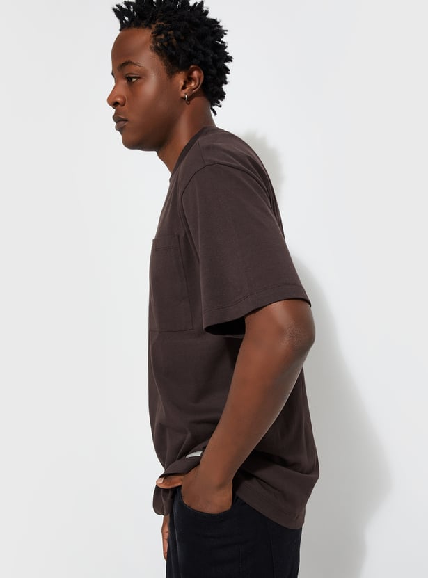 URB_N Men Oversized Solid T-shirt