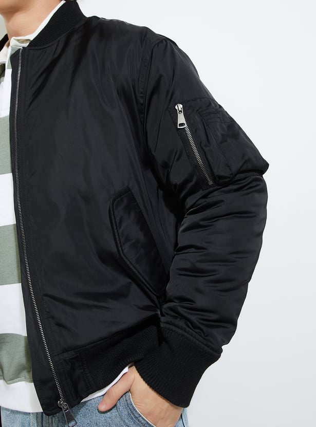 Buy URB_N Men MA1 Bomber Jacket Online at just Rs. 2599.0