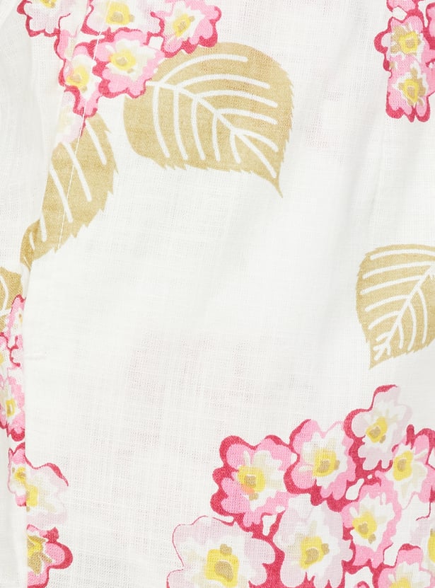 Women's Viscose Floral Printed Straight co-ord set