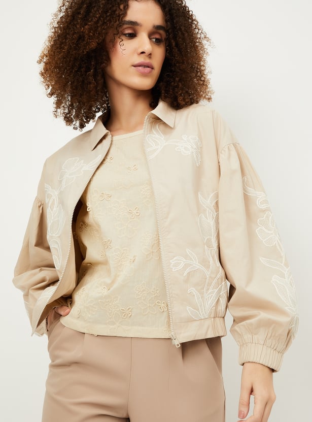 Women Reversible Bomber Jacket