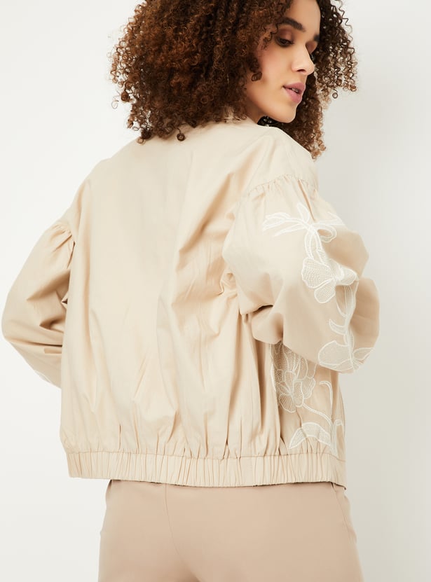 Women Reversible Bomber Jacket