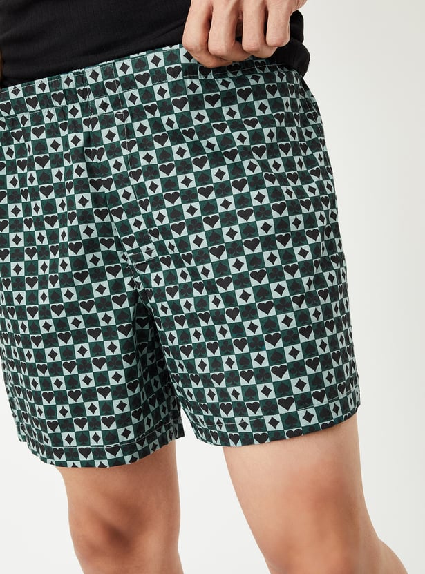 Men Printed Boxers