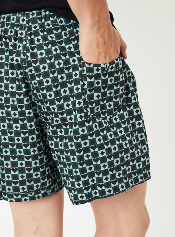 Men Printed Boxers